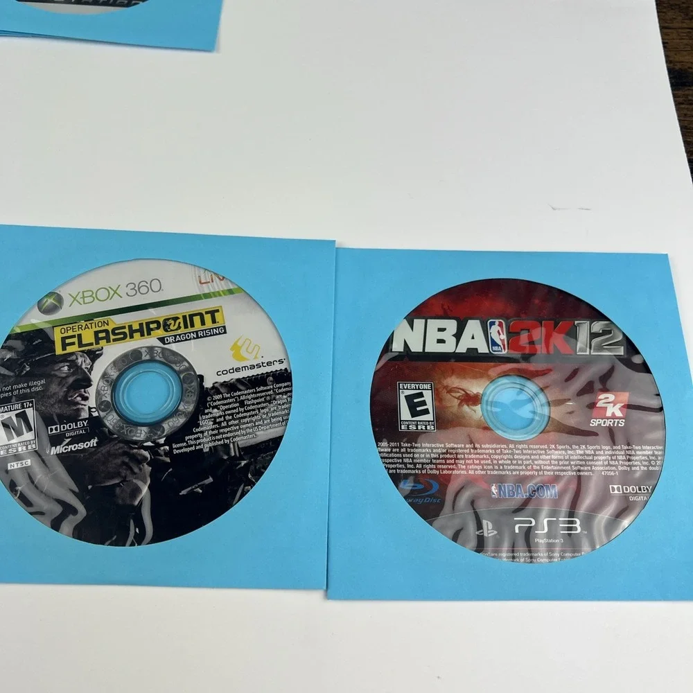 Multi Platform Loose Discs Video Game - Lot Of 50 - AS IS Untested Scratches #2